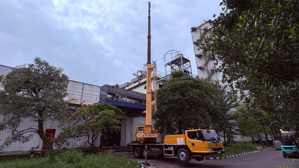 Konsekuensi operasional crane tanpa survei lokasi termasuk outrigger yang amblas akses yang terblokir dan kapasitas crane yang tidak sesuai kondisi aktual